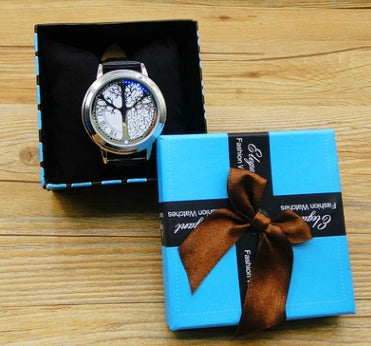 Creative LED Waterproof Watch – Smart Circular Belt Watch for Men & Women, Trendy Couple Design LONDYN UPBRINGING