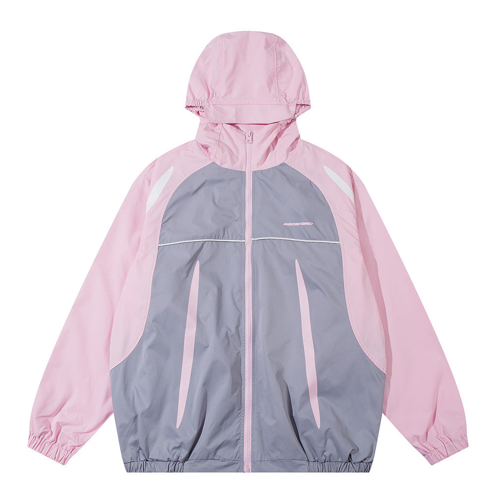 Men’s Sun-Protective Windbreaker – Lightweight UV-Blocking Wind Coat for Outdoor Activities LONDYN UPBRINGING