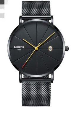 Nibosi Fashion Quartz Watch – Trendy European & American Style Watch for Men & Women, Perfect for Couples LONDYN UPBRINGING