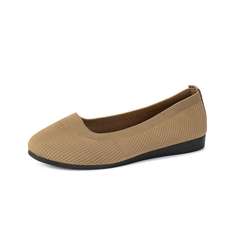 Women's Knit Flats | Casual Slip-On Mesh Shoes LONDYN UPBRINGING