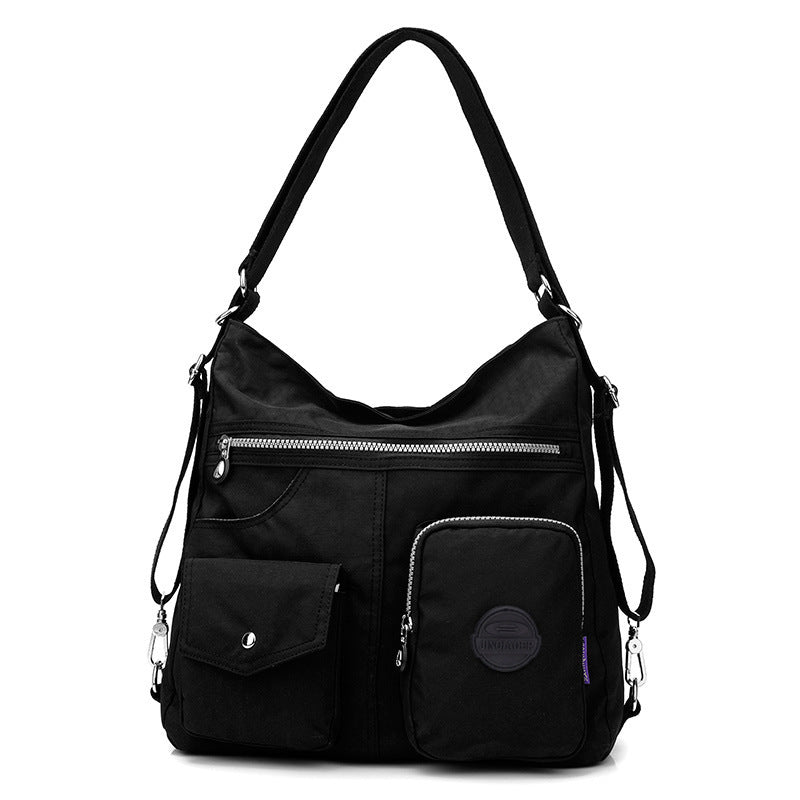 Luxury Waterproof Nylon Handbag for Women – Large Capacity Designer Crossbody & Shoulder Tote Bag LONDYN UPBRINGING