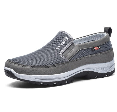 Men’s Canvas Shoes – Soft-Bottom Casual Slip-On Sneakers for Breathable Comfort LONDYN UPBRINGING