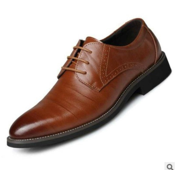 Men’s Leather Dress Shoes – Classic Formal Oxford Shoes for Business, Weddings & Elegant Style LONDYN UPBRINGING