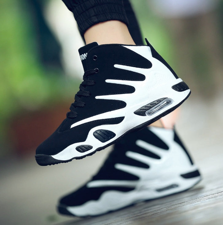Men’s Air Cushion Basketball Shoes – Wear-Resistant High-Top Sneakers for Training and Everyday Play LONDYN UPBRINGING