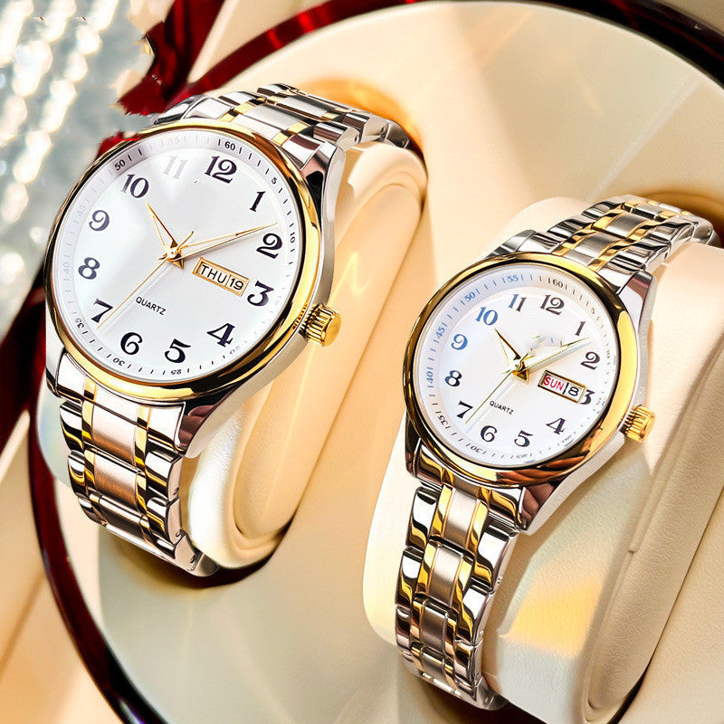 Fashion Student Quartz Watch – Stylish Casual Wristwatch for Men & Women LONDYN UPBRINGING