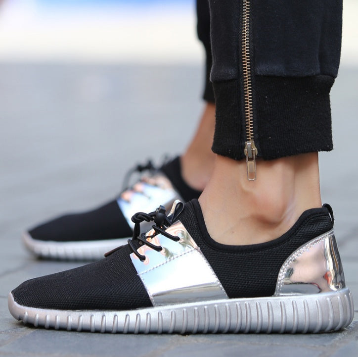Men’s Summer Breathable Flat Shoes – Lightweight Casual Sneakers for Autumn Fashion & Couples Style LONDYN UPBRINGING