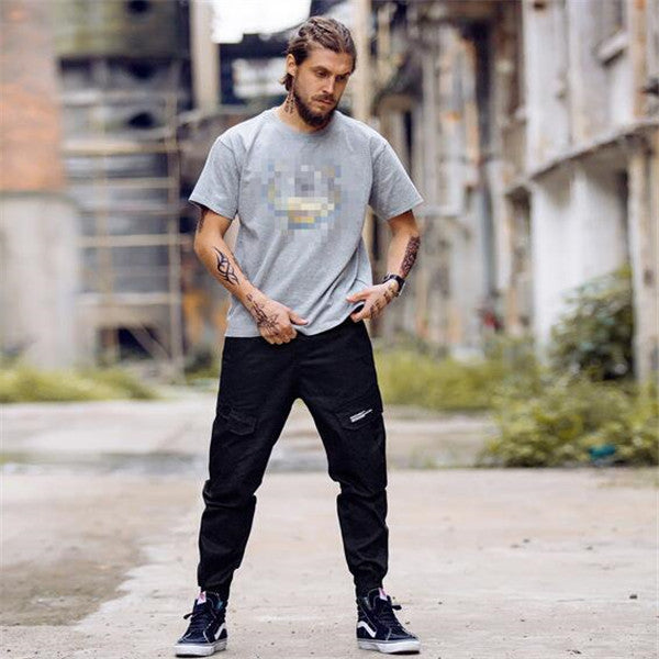 Men’s Camo Streetwear Pants – Slim Fit Jogger Harem Trousers for Casual Style LONDYN UPBRINGING