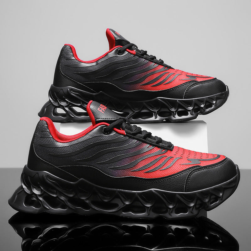 Men's Lace-up Chunky Sneakers | Thick-Sole Vulcanized Casual Shoe LONDYN UPBRINGING