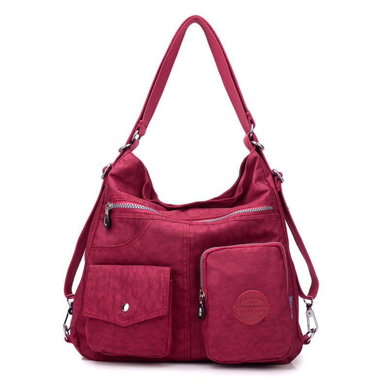 Luxury Waterproof Nylon Handbag for Women – Large Capacity Designer Crossbody & Shoulder Tote Bag LONDYN UPBRINGING