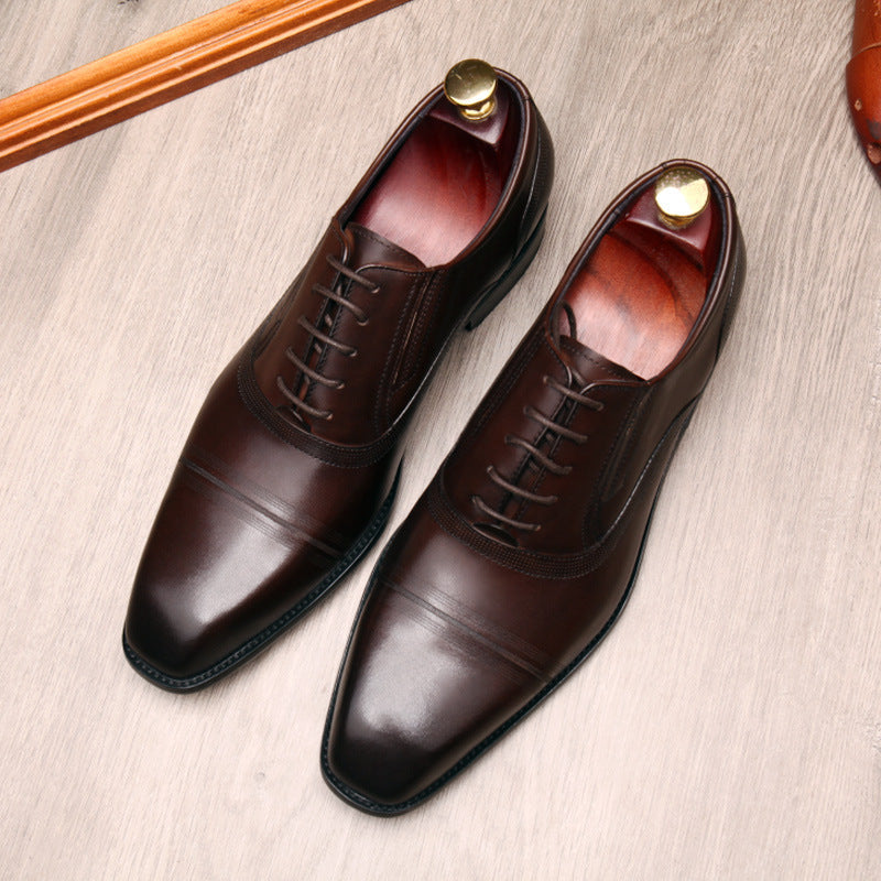Men’s Fashion Formal Leather Shoes – Classic Dress Shoes for Business, Office & Special Occasions LONDYN UPBRINGING