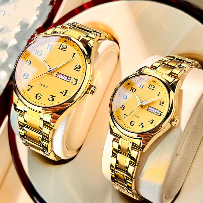 Fashion Student Quartz Watch – Stylish Casual Wristwatch for Men & Women LONDYN UPBRINGING