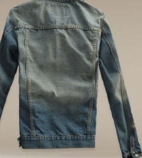 Men’s Denim Jacket & Jeans Set – Classic Casual Outfit for Everyday Streetwear Style LONDYN UPBRINGING