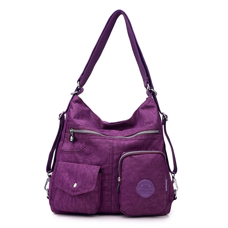 Luxury Waterproof Nylon Handbag for Women – Large Capacity Designer Crossbody & Shoulder Tote Bag LONDYN UPBRINGING