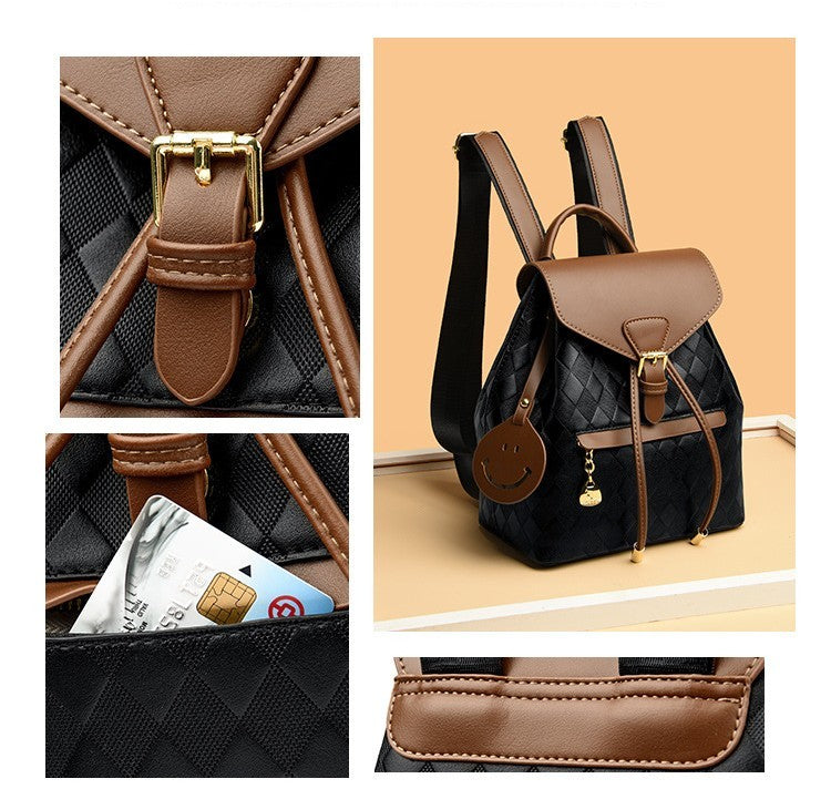 PU leather Multifunction Leather Backpack | Casual Shoulder Bag for Women LONDYN UPBRINGING
