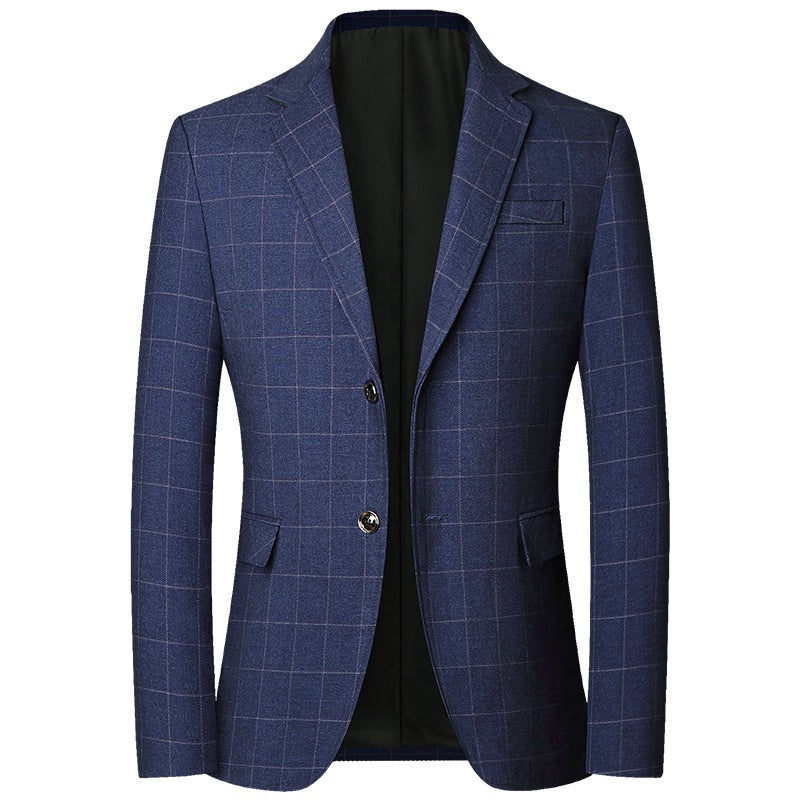 Men’s Plaid Leisure Suit – Stylish Coat & Pants Set for Modern Fashion and Comfort LONDYN UPBRINGING