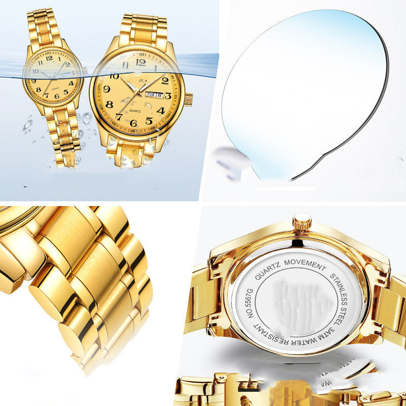 Fashion Student Quartz Watch – Stylish Casual Wristwatch for Men & Women LONDYN UPBRINGING