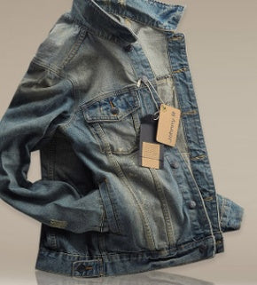 Men’s Denim Jacket & Jeans Set – Classic Casual Outfit for Everyday Streetwear Style LONDYN UPBRINGING