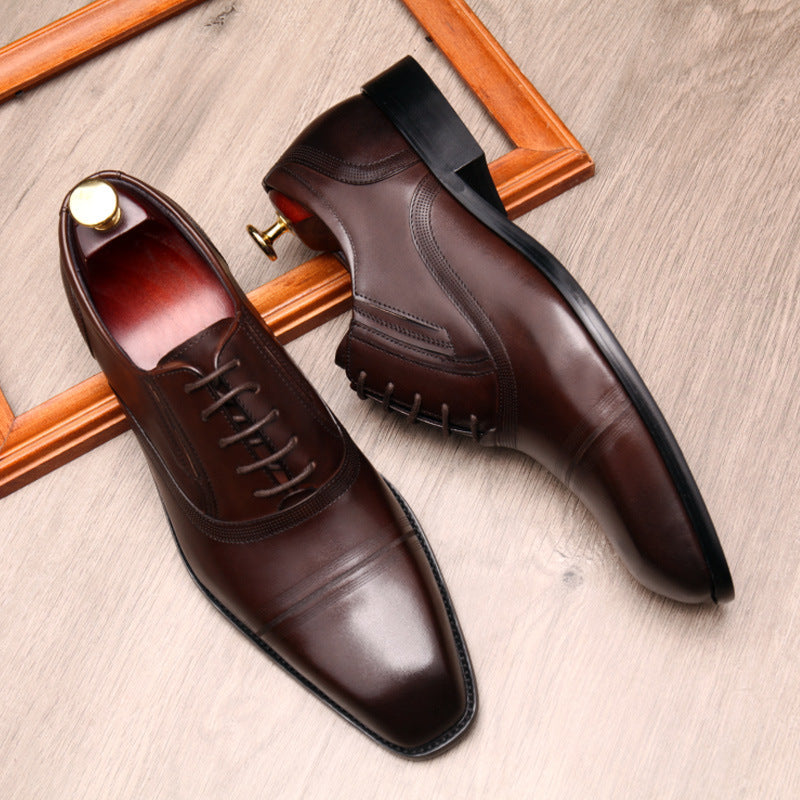 Men’s Fashion Formal Leather Shoes – Classic Dress Shoes for Business, Office & Special Occasions LONDYN UPBRINGING
