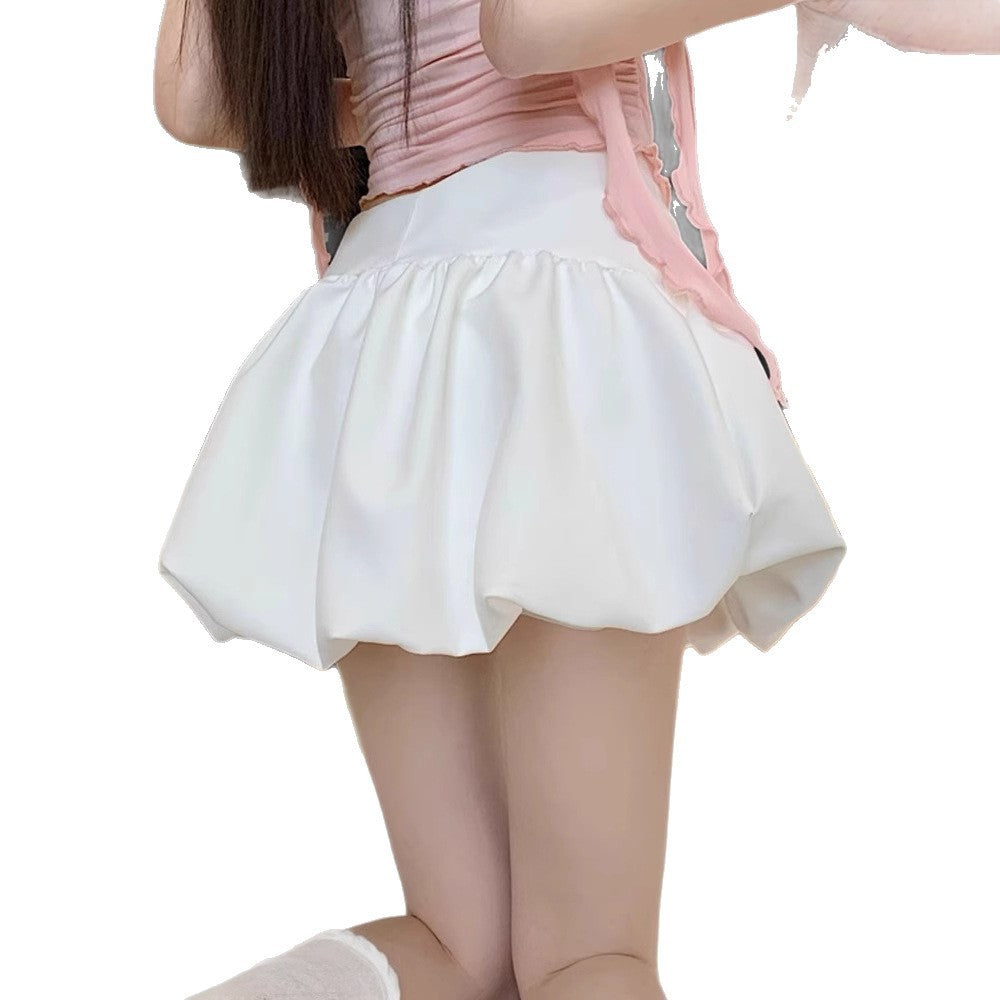 Women's White Tulle Tutu Skirt | Sweet Ballet Style High-Waist Mini/Midi LONDYN UPBRINGING