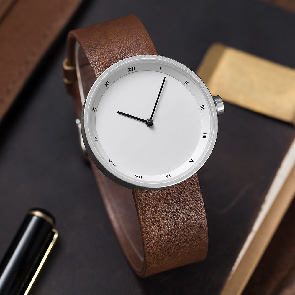 Simple Fashion Watch – Minimalist Quartz Watch for Men & Women, Perfect Couple Style LONDYN UPBRINGING