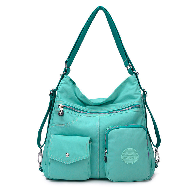 Luxury Waterproof Nylon Handbag for Women – Large Capacity Designer Crossbody & Shoulder Tote Bag LONDYN UPBRINGING