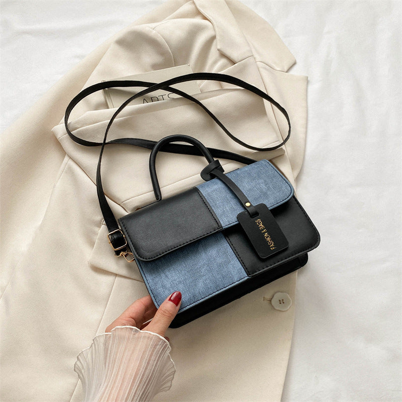 Popular Fashion Stitching Texture Shoulder Messenger Bag – Portable Handbag for Women LONDYN UPBRINGING