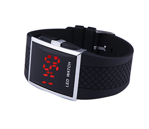 Unisex LED Digital Sports Watch – Black & White Casual Wristwatch with Date Display for Men & Women LONDYN UPBRINGING