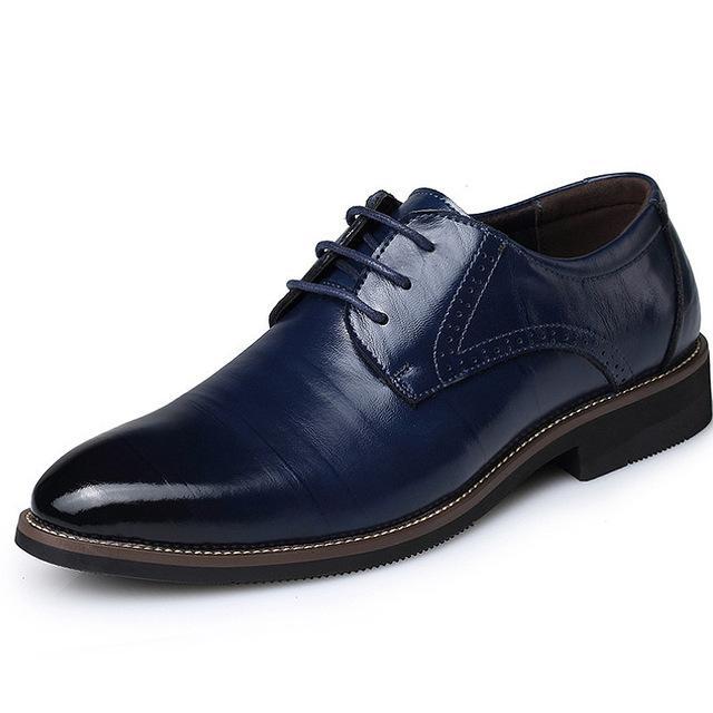 Men’s Leather Dress Shoes – Classic Formal Oxford Shoes for Business, Weddings & Elegant Style LONDYN UPBRINGING