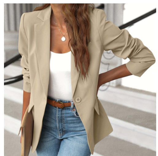 Casual Long-Sleeved Outwear Blazer LONDYN UPBRINGING