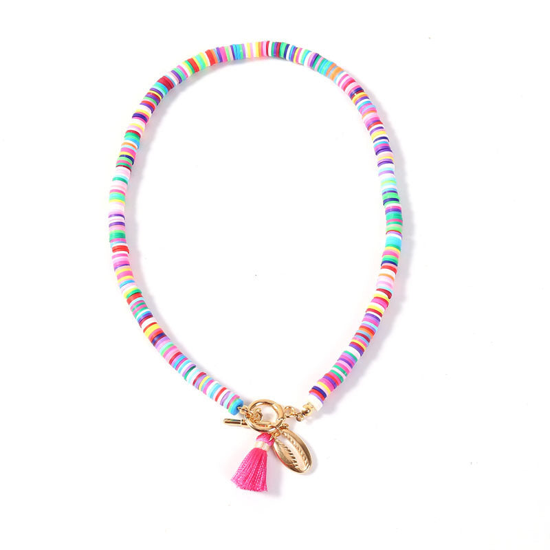 Bohemian Shell & Tassel Necklace for Women | Wild & Sweet Beach Style Fashion Jewelry LONDYN UPBRINGING