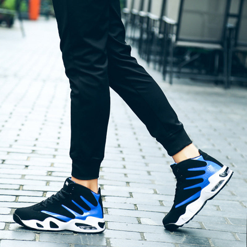 Men’s Air Cushion Basketball Shoes – Wear-Resistant High-Top Sneakers for Training and Everyday Play LONDYN UPBRINGING