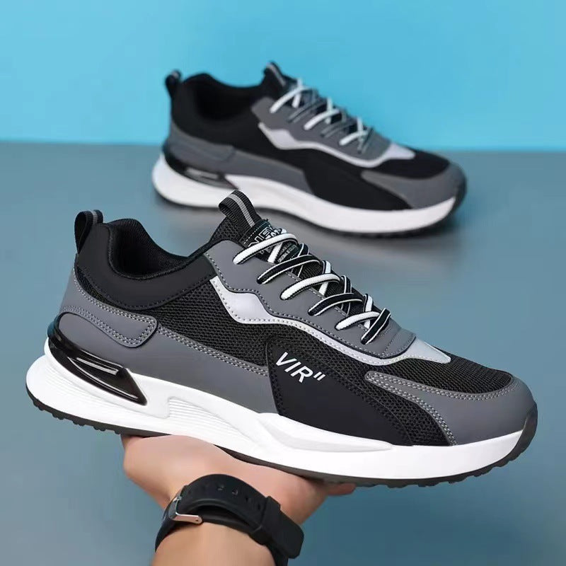 Men's Color Block Mesh Sneakers | Breathable Casual Running Shoes LONDYN UPBRINGING