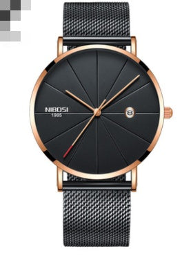 Nibosi Fashion Quartz Watch – Trendy European & American Style Watch for Men & Women, Perfect for Couples LONDYN UPBRINGING