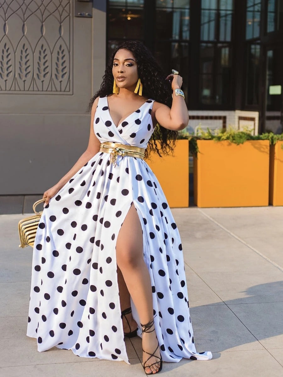 Women's Plus Size Club & Party Dresses: Sexy Belted Style LONDYN UPBRINGING