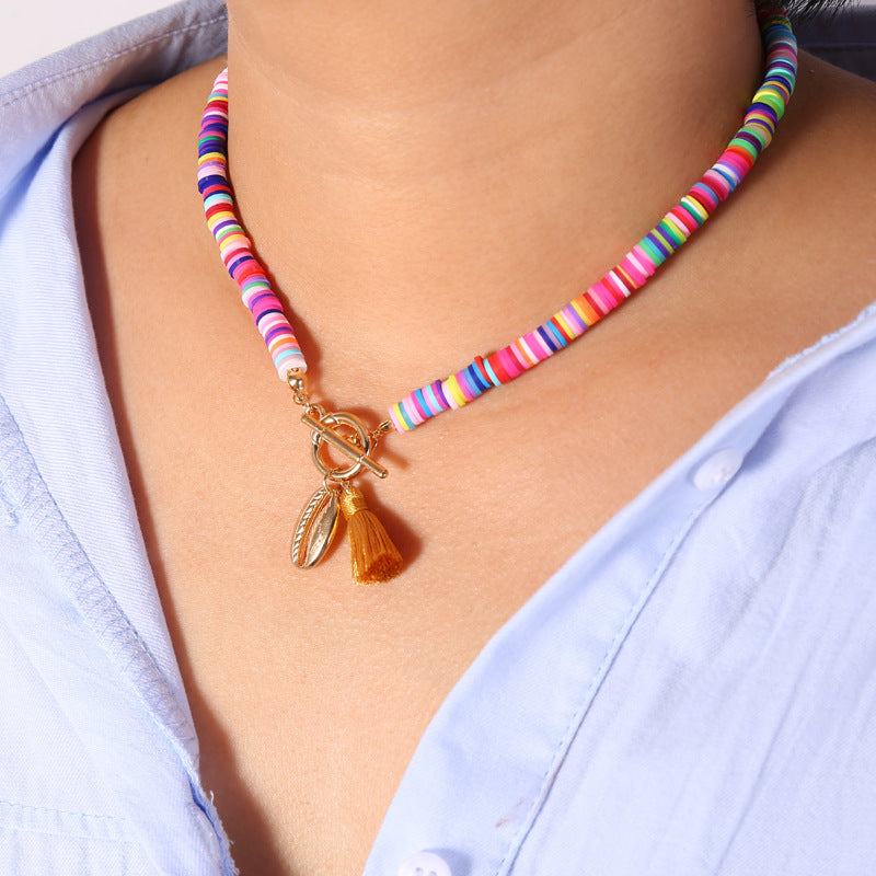 Bohemian Shell & Tassel Necklace for Women | Wild & Sweet Beach Style Fashion Jewelry LONDYN UPBRINGING