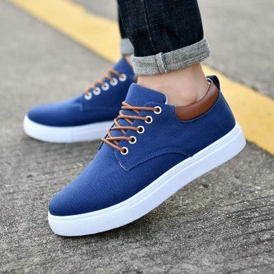 Men’s Breathable Casual Canvas Sport Shoes – Lightweight Everyday Sneakers for Comfort & Style LONDYN UPBRINGING