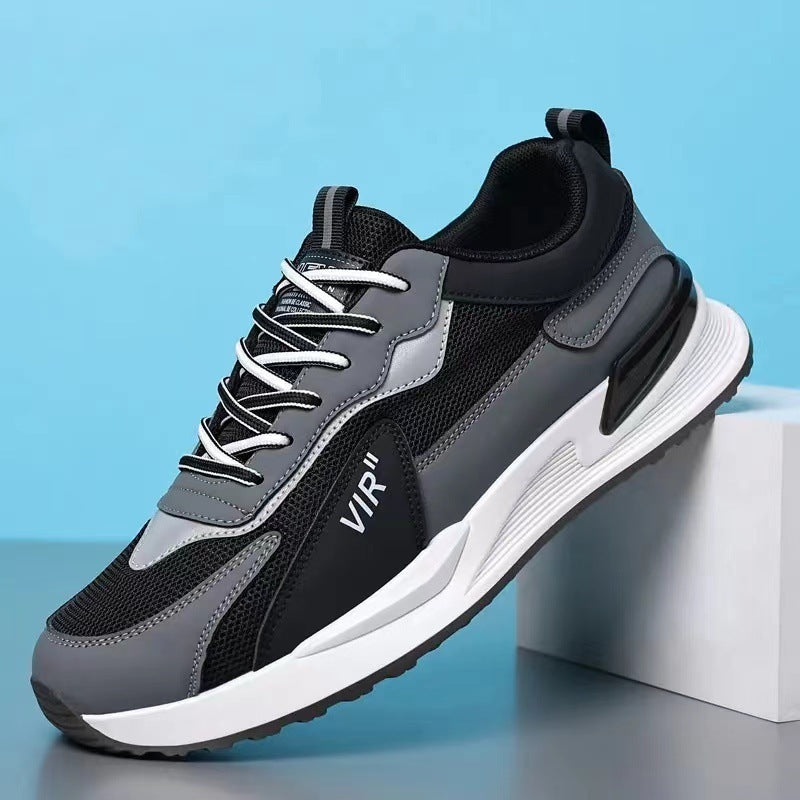 Men's Color Block Mesh Sneakers | Breathable Casual Running Shoes LONDYN UPBRINGING
