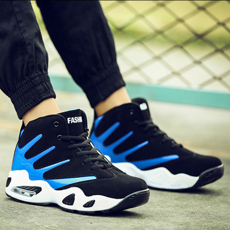 Men’s Air Cushion Basketball Shoes – Wear-Resistant High-Top Sneakers for Training and Everyday Play LONDYN UPBRINGING