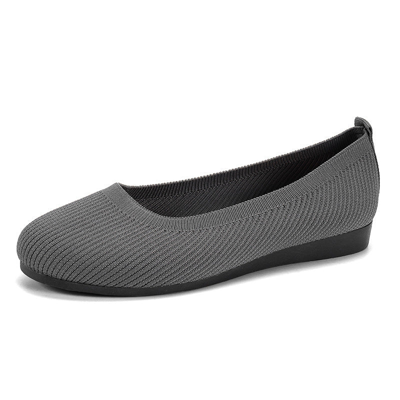 Women's Knit Flats | Casual Slip-On Mesh Shoes LONDYN UPBRINGING