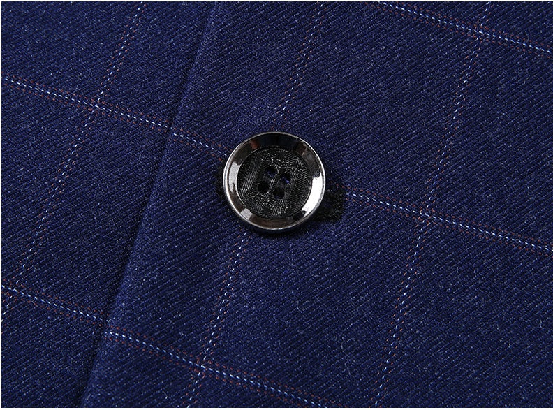 Men’s Plaid Leisure Suit – Stylish Coat & Pants Set for Modern Fashion and Comfort LONDYN UPBRINGING