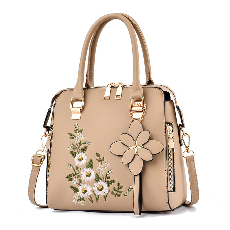 Fashion Floral Embroidered Handbag for Women – Elegant Shoulder & Messenger Bag LONDYN UPBRINGING