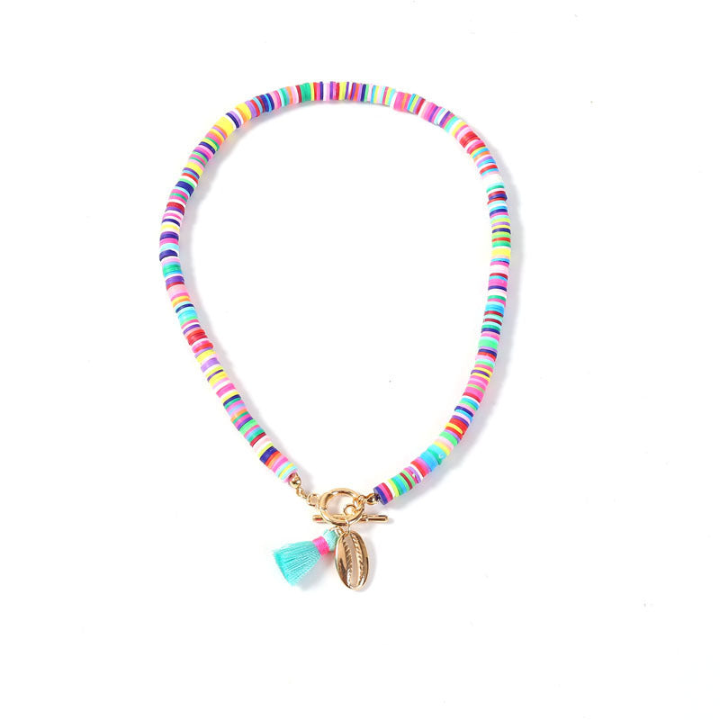 Bohemian Shell & Tassel Necklace for Women | Wild & Sweet Beach Style Fashion Jewelry LONDYN UPBRINGING