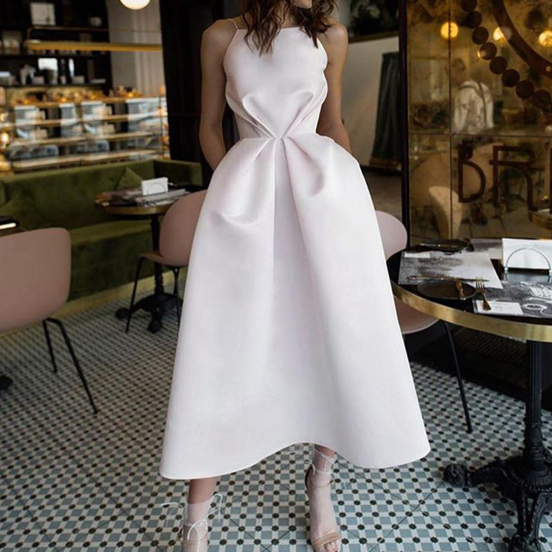 White Luxury Evening Gowns & Formal Dresses LONDYN UPBRINGING