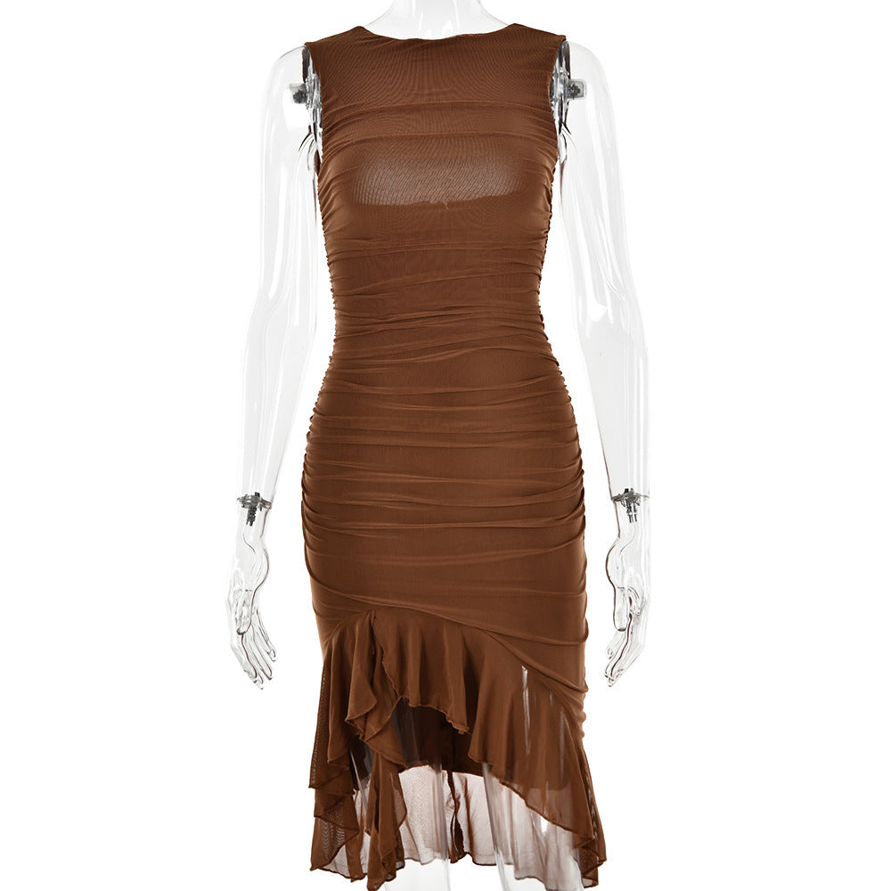 Summer Slim Club Dresses: Skinny Sleeveless Styles For Women Fashion LONDYN UPBRINGING