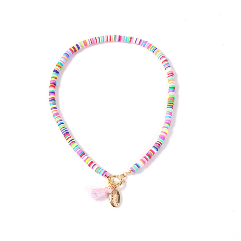 Bohemian Shell & Tassel Necklace for Women | Wild & Sweet Beach Style Fashion Jewelry LONDYN UPBRINGING