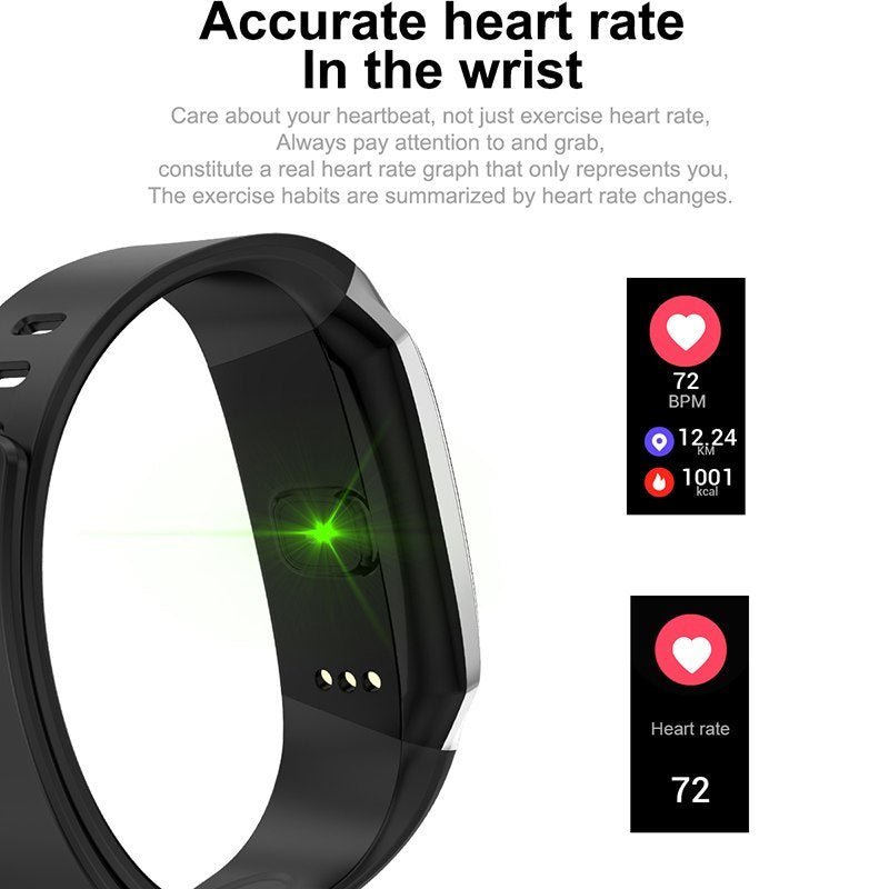 Smart Sports Watch – Touch Screen Waterproof Smartband with Blood Pressure Monitor for Men & Women, Compatible with Xiaomi LONDYN UPBRINGING