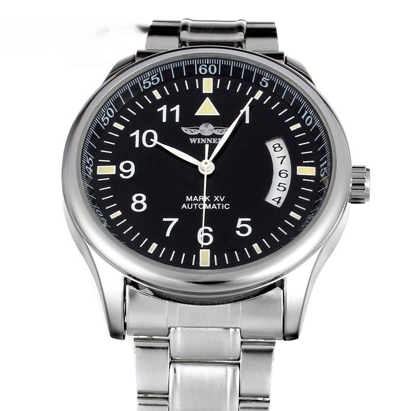 Automatic Mechanical Watch – Calendar Digital Timepiece for Men & Women LONDYN UPBRINGING