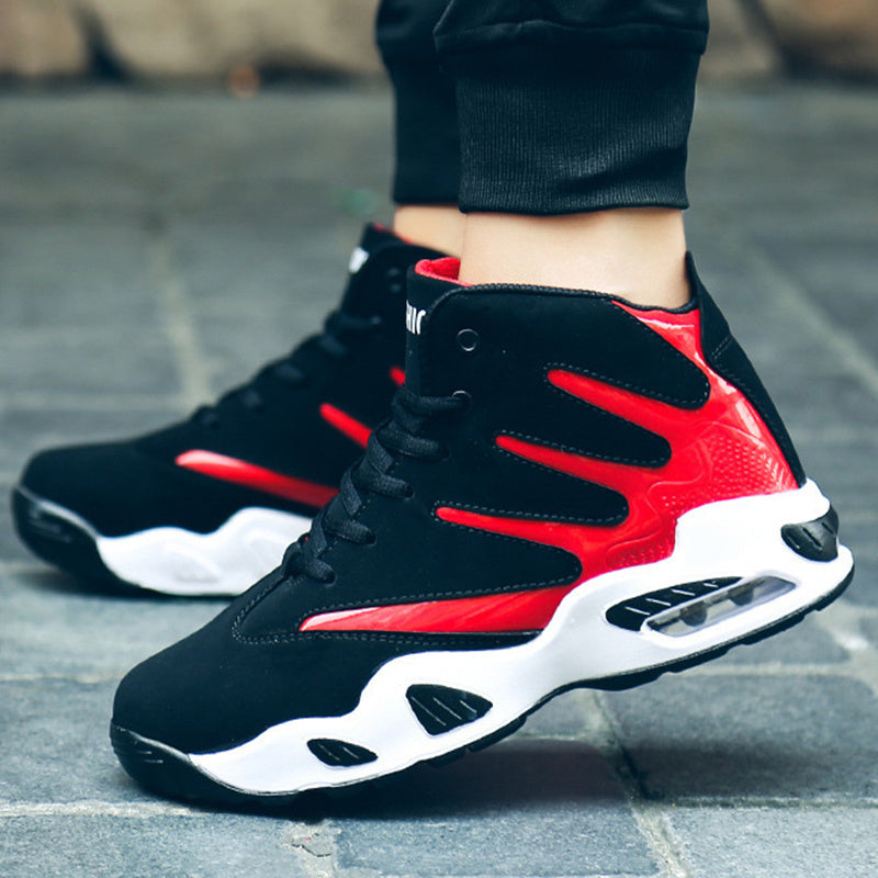 Men’s Air Cushion Basketball Shoes – Wear-Resistant High-Top Sneakers for Training and Everyday Play LONDYN UPBRINGING