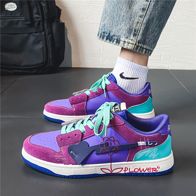 Men’s Fashionable & Versatile Graffiti Shoes – Trendy Streetwear Sneakers for Everyday Style LONDYN UPBRINGING