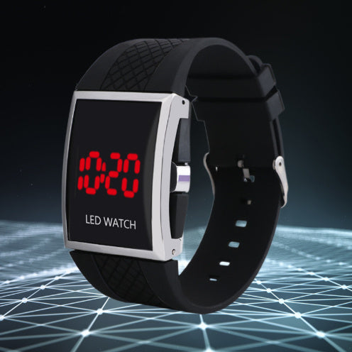 Unisex LED Digital Sports Watch – Black & White Casual Wristwatch with Date Display for Men & Women LONDYN UPBRINGING